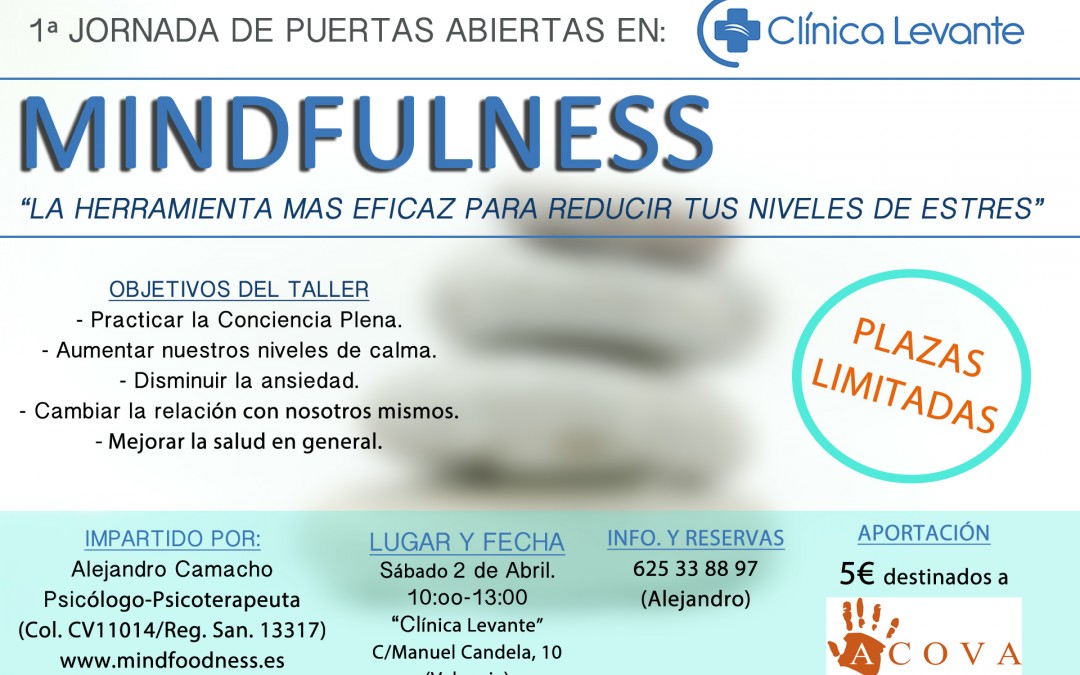 JORNADA DE PUERTAS ABIERTAS SOBRE MINDFULNESS EN LA «CLÍNICA LEVANTE»